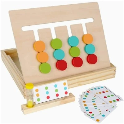 Tegan Rhesymeg Pos Sleid Pren Montessori