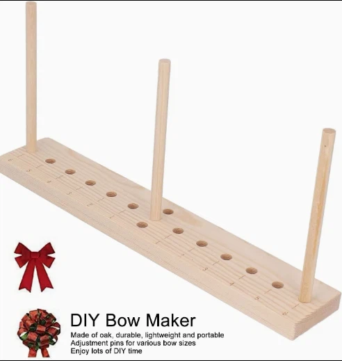 Wooden Bow Making Tool With 3 Stick